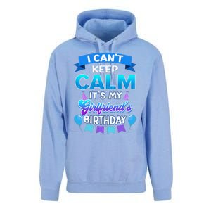 I Cant Keep Calm Its Myfriend Birthday Bday Unisex Surf Hoodie