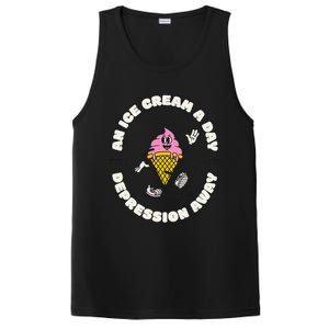 Ice Cream Keeps The Depression Away Ice Cream Lovers PosiCharge Competitor Tank