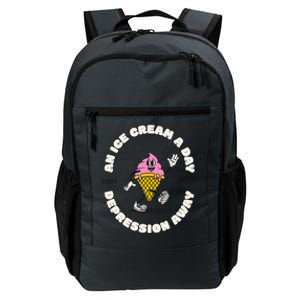 Ice Cream Keeps The Depression Away Ice Cream Lovers Daily Commute Backpack