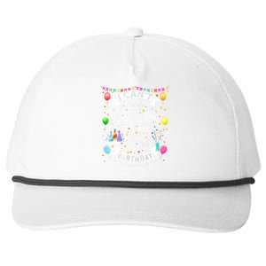 I Can't Keep Calm It's My 7th Birthday 7 Year Old Snapback Five-Panel Rope Hat