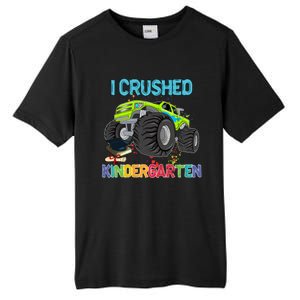 I Crushed Kindergarten Monster Truck Graduation Gifts Boy Tall Fusion ChromaSoft Performance T-Shirt