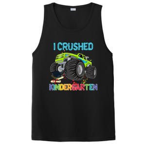 I Crushed Kindergarten Monster Truck Graduation Gifts Boy PosiCharge Competitor Tank