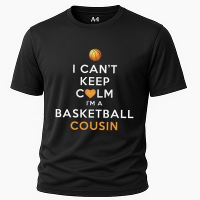 I CanT Keep Calm IM A Basketball Cousin Performance Shirt