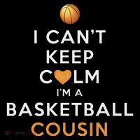 I CanT Keep Calm IM A Basketball Cousin Bucket Hat