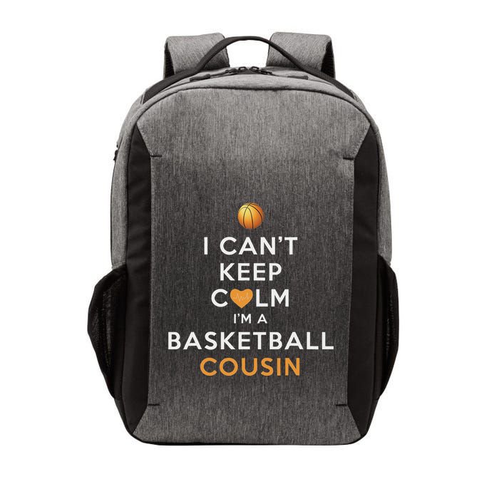 I CanT Keep Calm IM A Basketball Cousin Vector Backpack