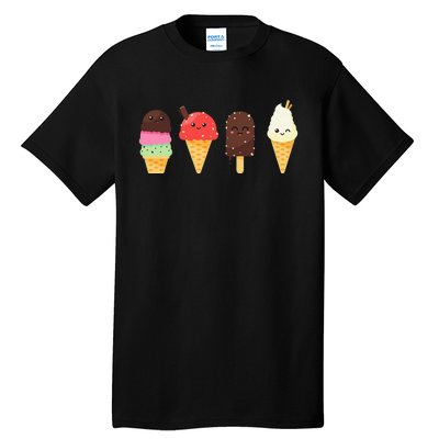 Ice Cream Lover s for Summer Tall T-Shirt