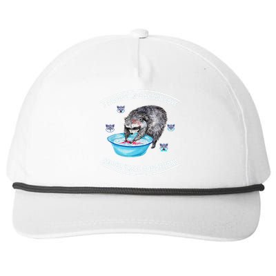 I Cannot Live Laugh Loves In These Conditions Funny Sarcasm Snapback Five-Panel Rope Hat