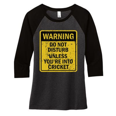 India Cricket Lovers Indian Players Spectators Cricketers Women's Tri-Blend 3/4-Sleeve Raglan Shirt