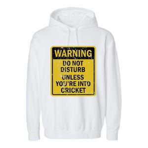 India Cricket Lovers Indian Players Spectators Cricketers Garment-Dyed Fleece Hoodie