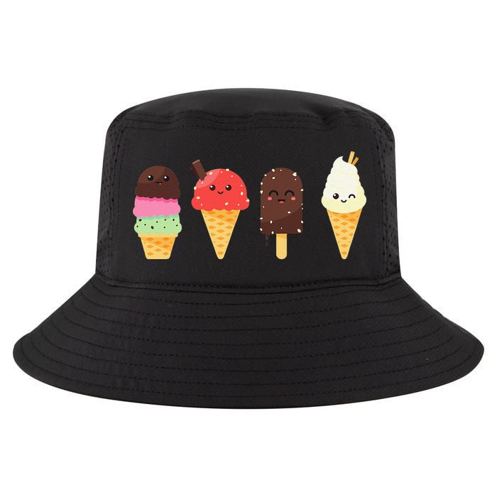 Ice Cream Lovers For Summer Cool Comfort Performance Bucket Hat