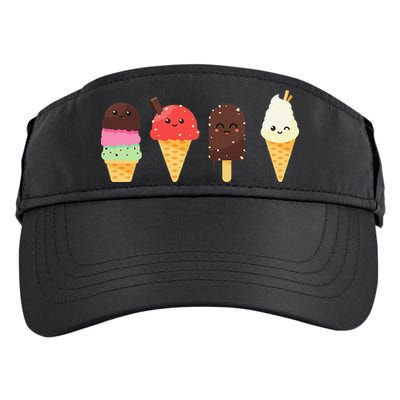 Ice Cream Lovers For Summer Adult Drive Performance Visor