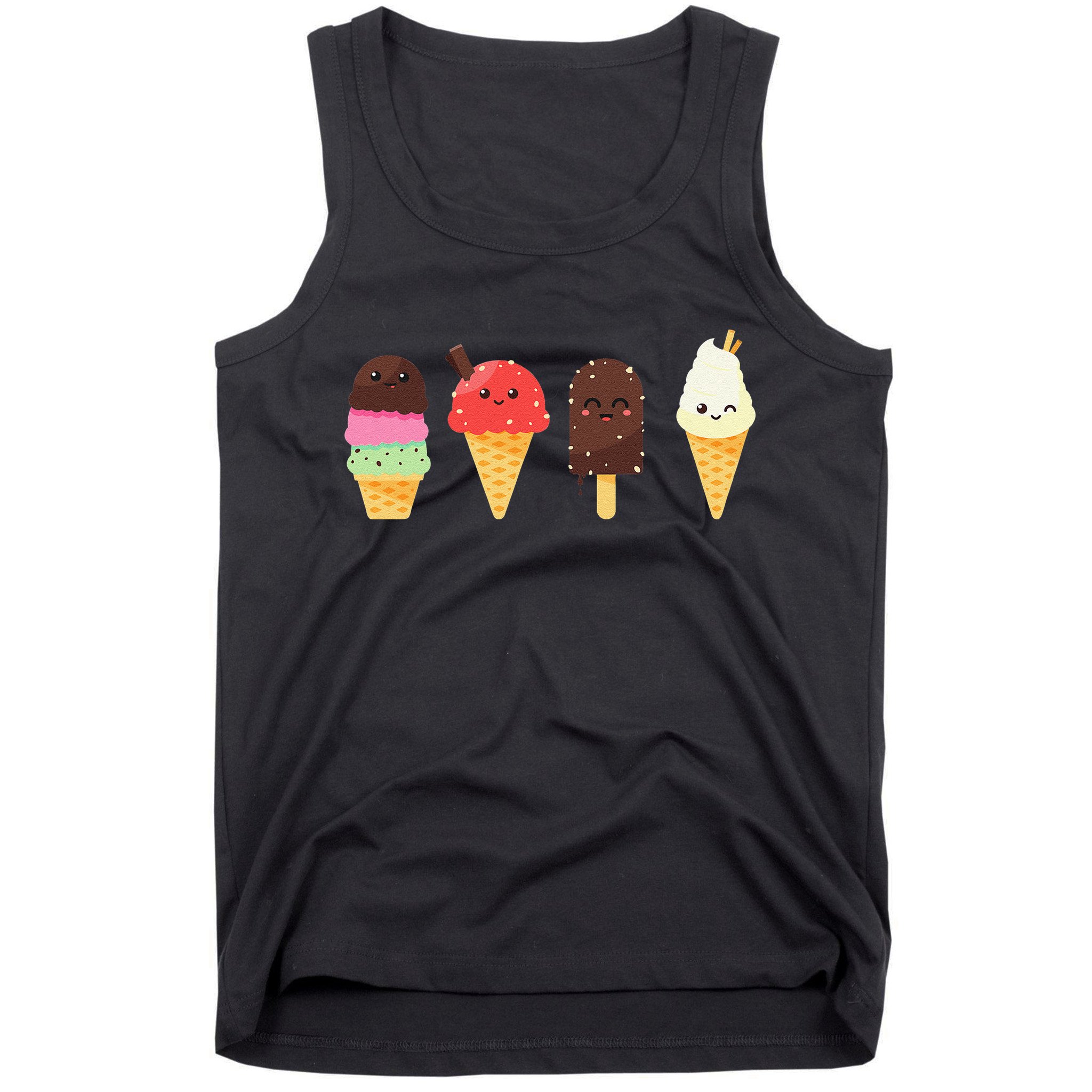 Ice Cream Lovers For Summer Tank Top