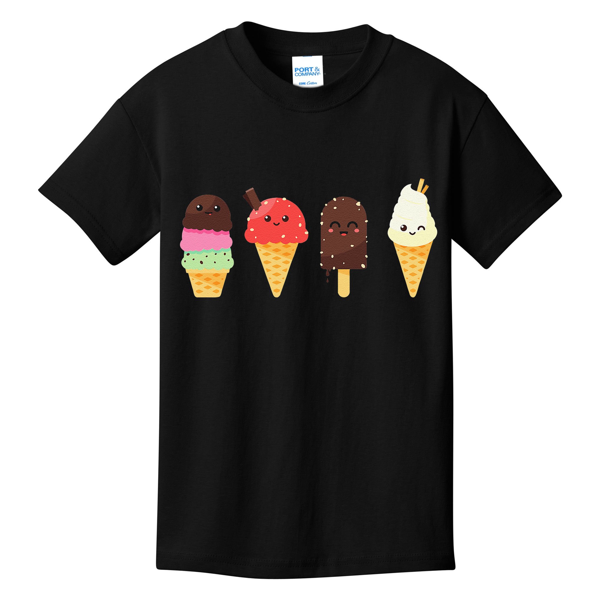 Ice Cream Lovers For Summer Kids T-Shirt