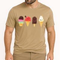Ice Cream Lovers For Summer Cooling Performance Crew T-Shirt