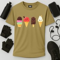 Ice Cream Lovers For Summer Cooling Performance Crew T-Shirt