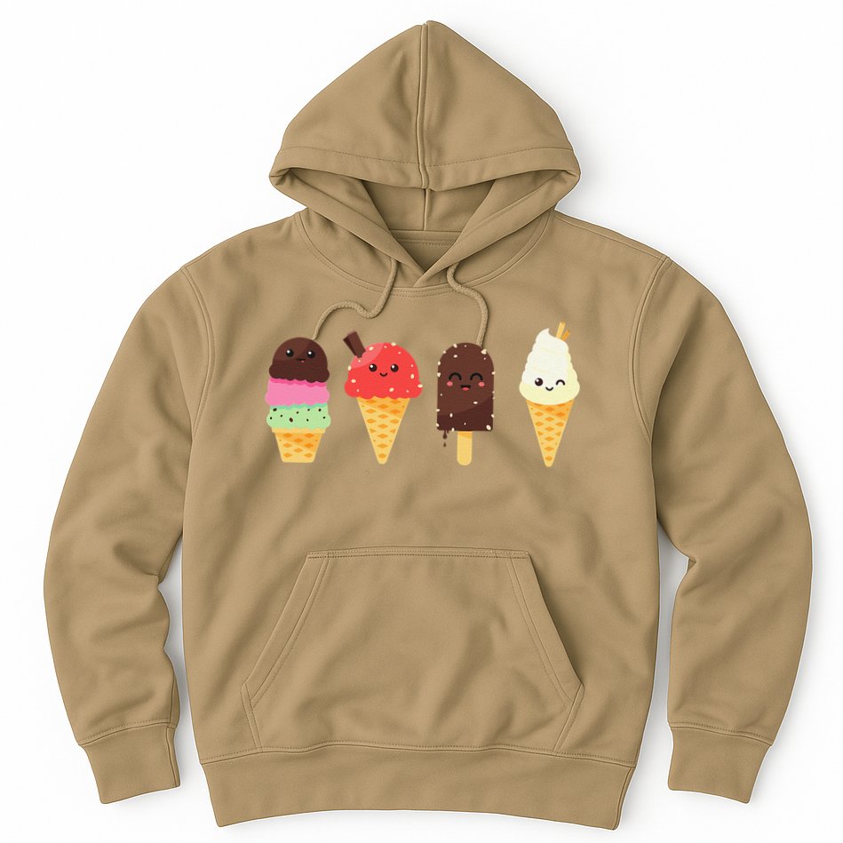 Ice Cream Lovers For Summer Hoodie