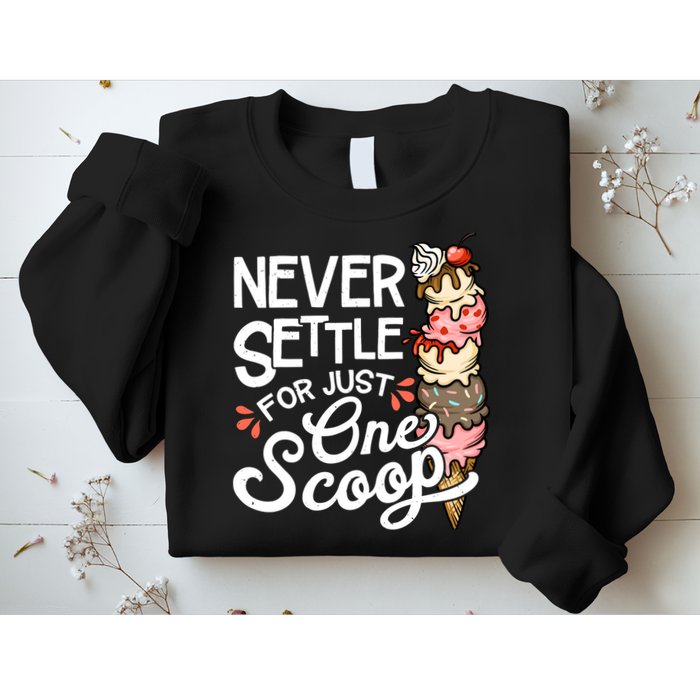 Ice Cream Lover Funny Dessert Lover Ice Cream Sweatshirt