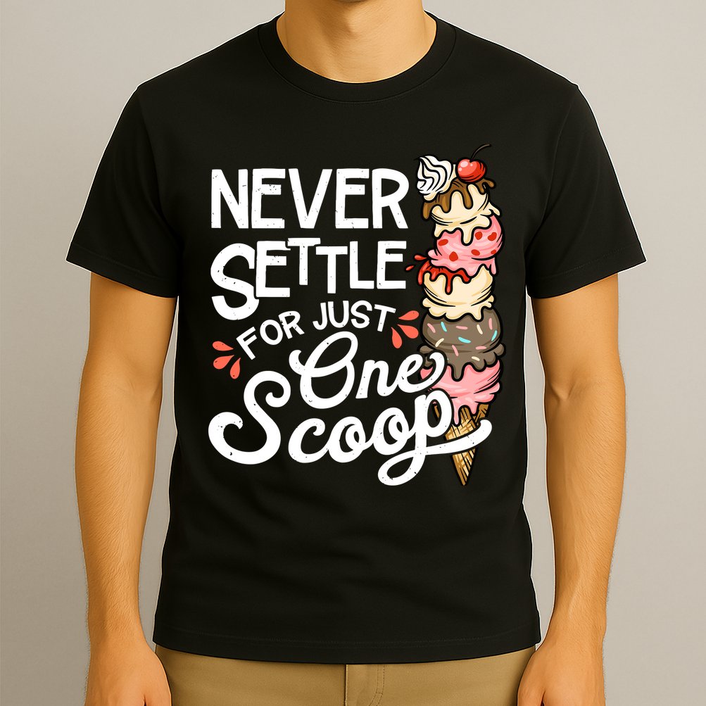 Ice Cream Lover Funny Dessert Lover Ice Cream T-Shirt