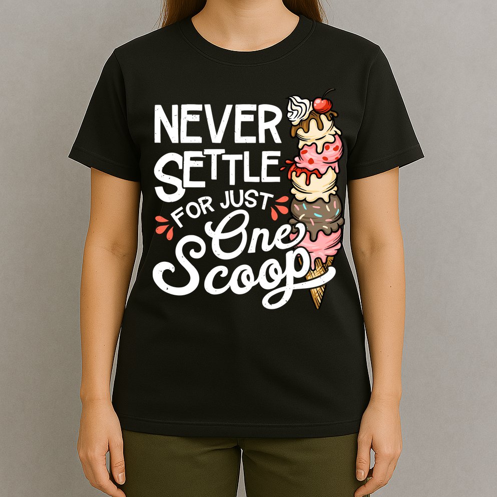 Ice Cream Lover Funny Dessert Lover Ice Cream T-Shirt