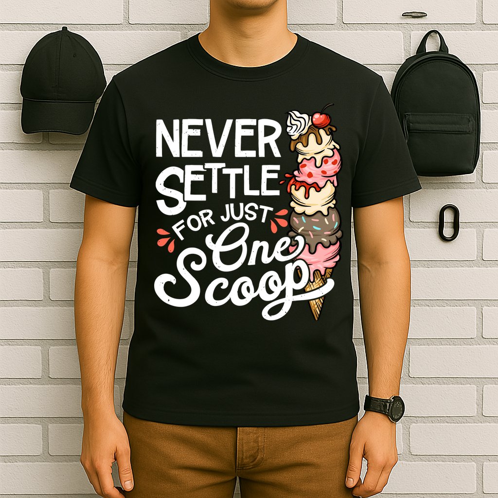 Ice Cream Lover Funny Dessert Lover Ice Cream T-Shirt