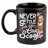 Ice Cream Lover Funny Dessert Lover Ice Cream 11oz C Handle Ceramic Mug