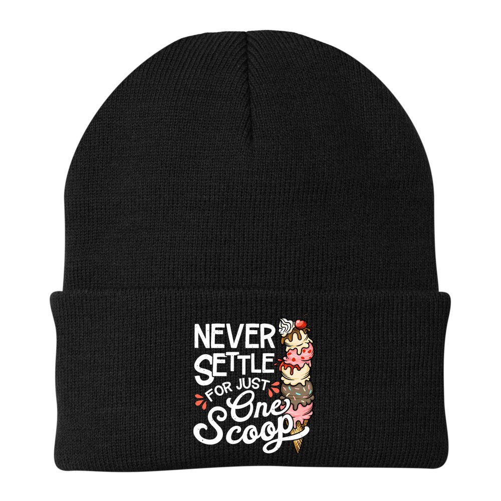 Ice Cream Lover Funny Dessert Lover Ice Cream Beanie