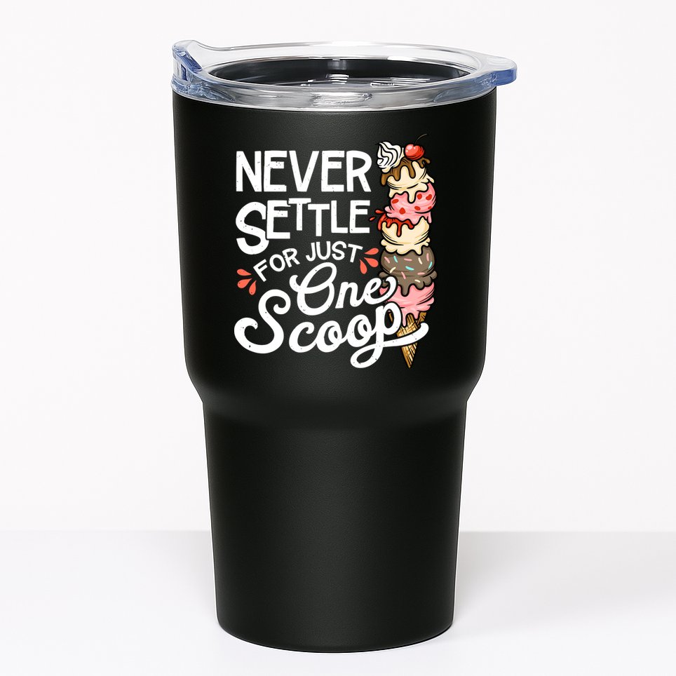 Ice Cream Lover Funny Dessert Lover Ice Cream Tumbler