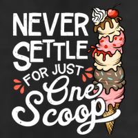 Ice Cream Lover Funny Dessert Lover Ice Cream 25L Jumbo Tote
