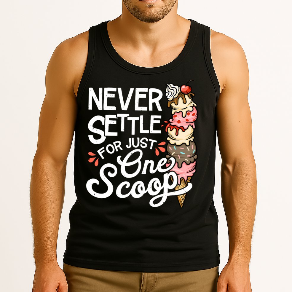 Ice Cream Lover Funny Dessert Lover Ice Cream Tank Top
