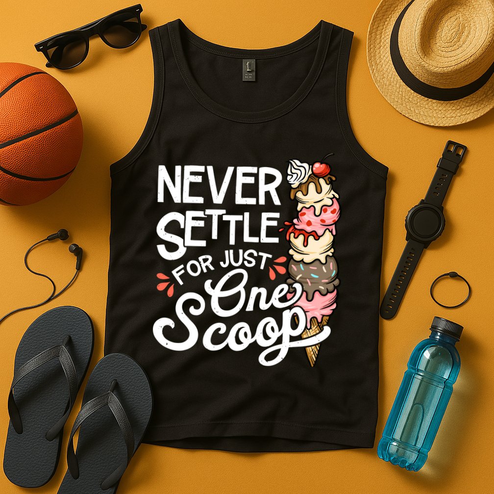 Ice Cream Lover Funny Dessert Lover Ice Cream Tank Top