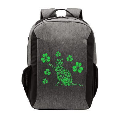 Irish Cat Lover Ireland Clover Shamrock St. Patrick's Day Vector Backpack