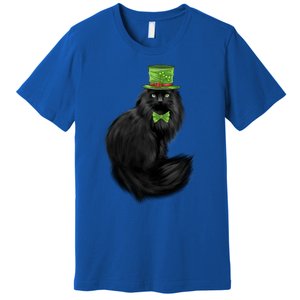 Irish Cat Lovers St Patricks Day Funny Gift Premium T-Shirt