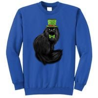 Irish Cat Lovers St Patricks Day Funny Gift Tall Sweatshirt