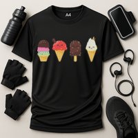Ice Cream Lover For Summer Performance Shirt
