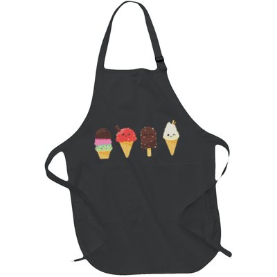 Ice Cream Lover For Summer Apron