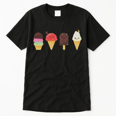 Ice Cream Lover For Summer Tall T-Shirt