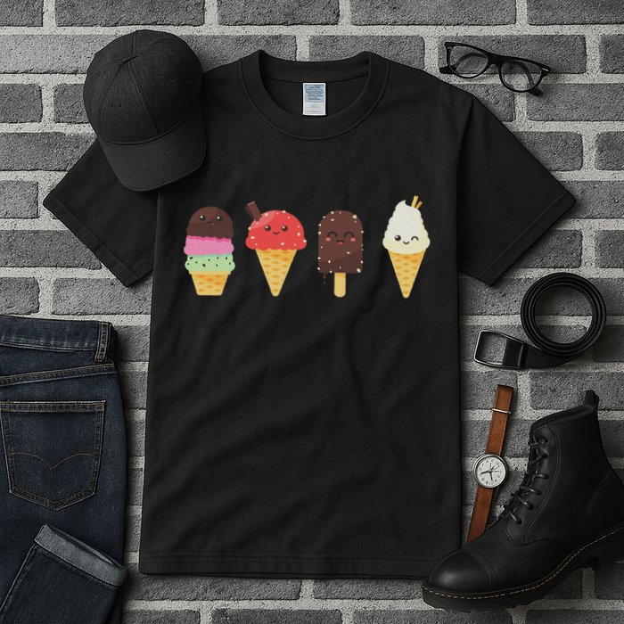 Ice Cream Lover For Summer Tall T-Shirt