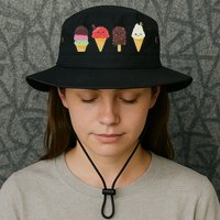 Ice Cream Lover For Summer Bucket Hat