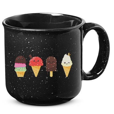 Ice Cream Lover For Summer 15oz Campfire Ceramic Mug