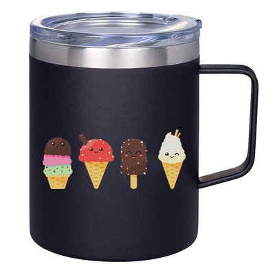 Ice Cream Lover For Summer 12oz Stainless Steel Coffee Mug