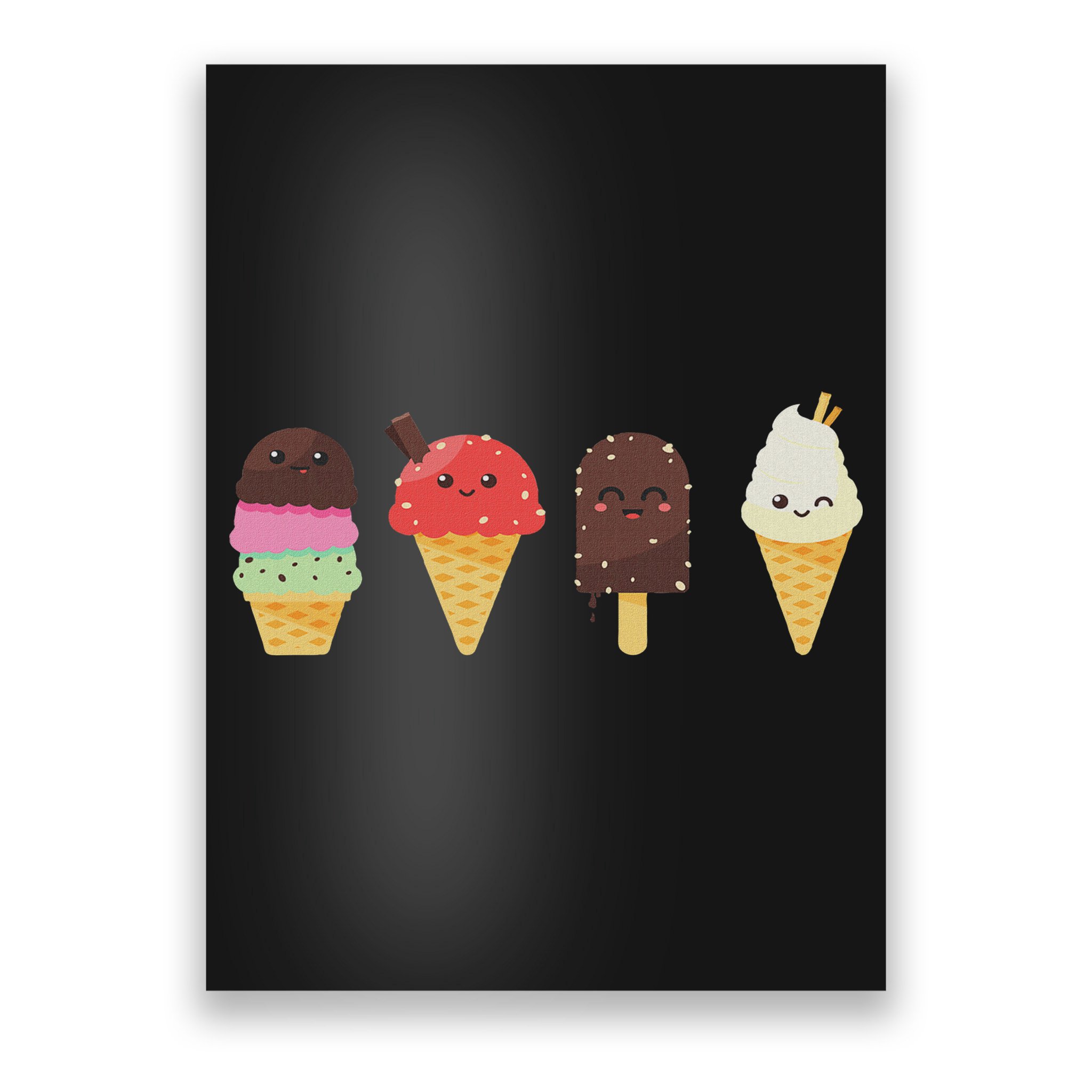 Ice Cream Lover For Summer Poster