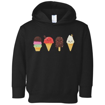 Ice Cream Lover For Summer Toddler Hoodie