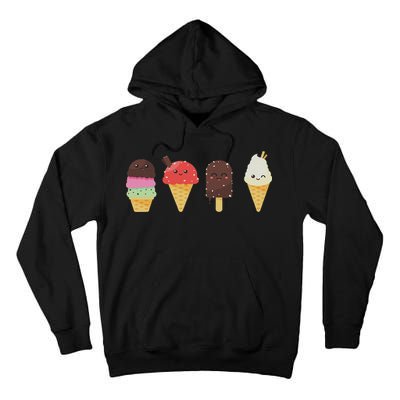 Ice Cream Lover For Summer Tall Hoodie