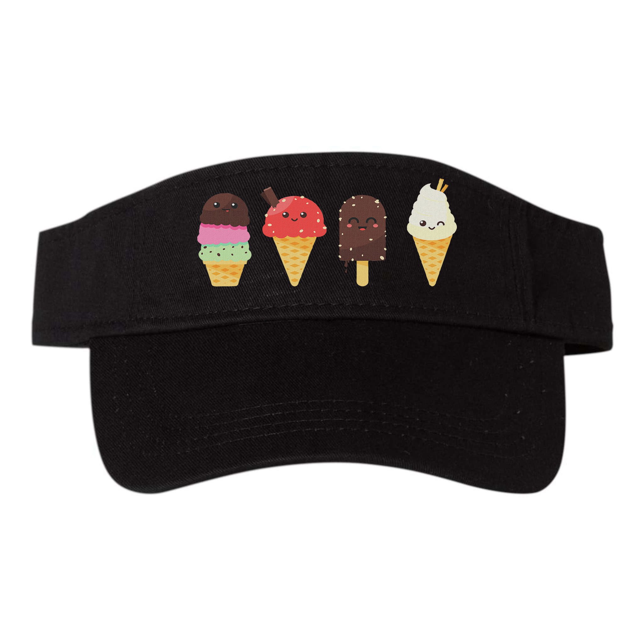 Ice Cream Lover For Summer Visor