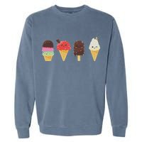 Ice Cream Lover For Summer Garment-Dyed Sweatshirt