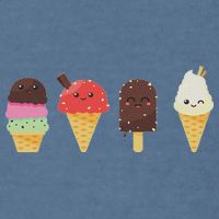 Ice Cream Lover For Summer Garment-Dyed Sweatshirt