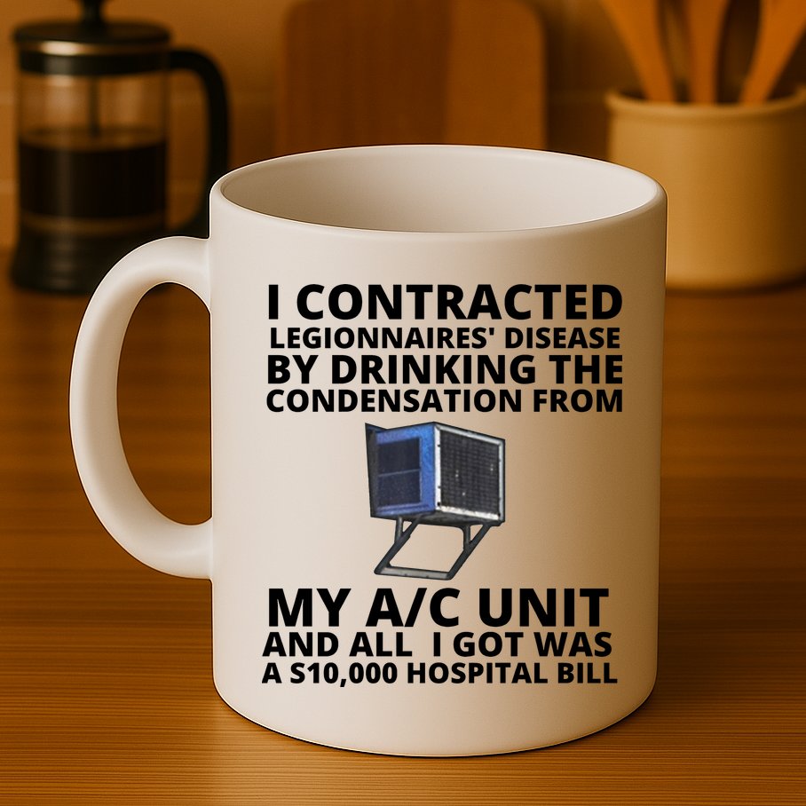I Contracted Legionnaires' Disease By Drinking The Condensation From My AC Unit Mug