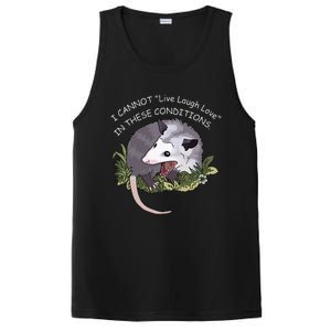 I CANNOT Live Laugh Love IN THESE CONDITIONS PosiCharge Competitor Tank