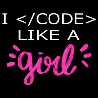 I Code Like A Girl Funny Binary Coding Computer Science Tie-Dye T-Shirt