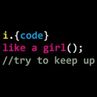 I Code Like A Girl Try To Keep Up Funny Coding Developer Legacy Cool Fit Booney Bucket Hat